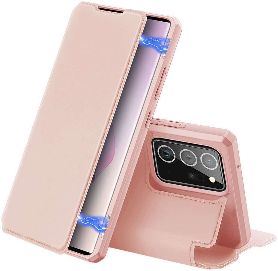 Dux Ducis Skin X Series Samsung Galaxy Note 20 Ultra Hoesje Roze afbeelding 1