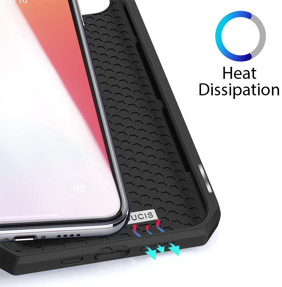 Dux Ducis Skin X Series Apple iPhone 12 Mini Hoesje Zwart afbeelding 8