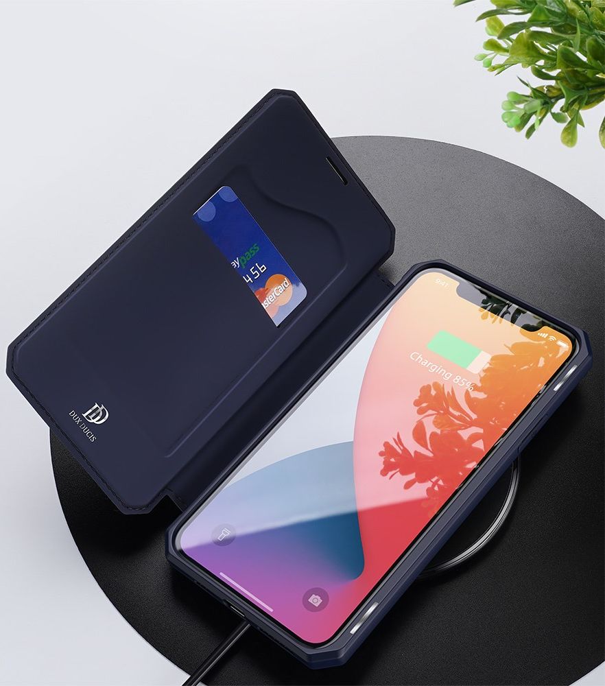 Dux Ducis Skin X Series Apple iPhone 12 / 12 Pro Hoesje Blauw afbeelding 9