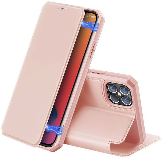 ik wil vitamine wenkbrauw Dux Ducis Skin X Series Apple iPhone 12 Pro Max Flip Hoesje Roze |  GSMpunt.nl