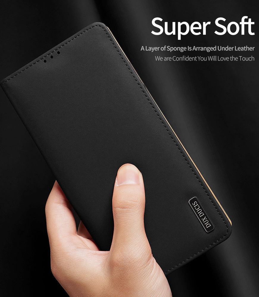 Dux Ducis Wish Series Samsung Galaxy Note 20 Hoesje Zwart afbeelding 7