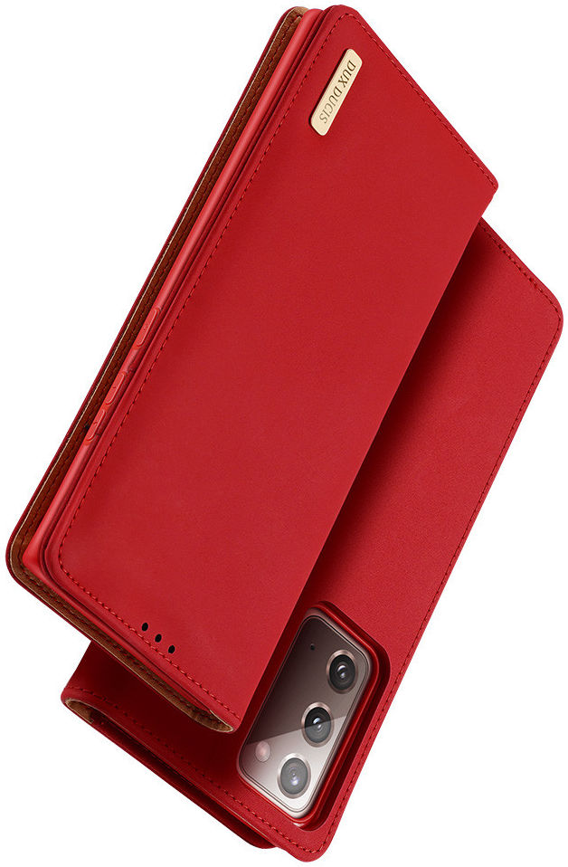 Dux Ducis Wish Series Samsung Galaxy Note 20 Hoesje Rood afbeelding 2