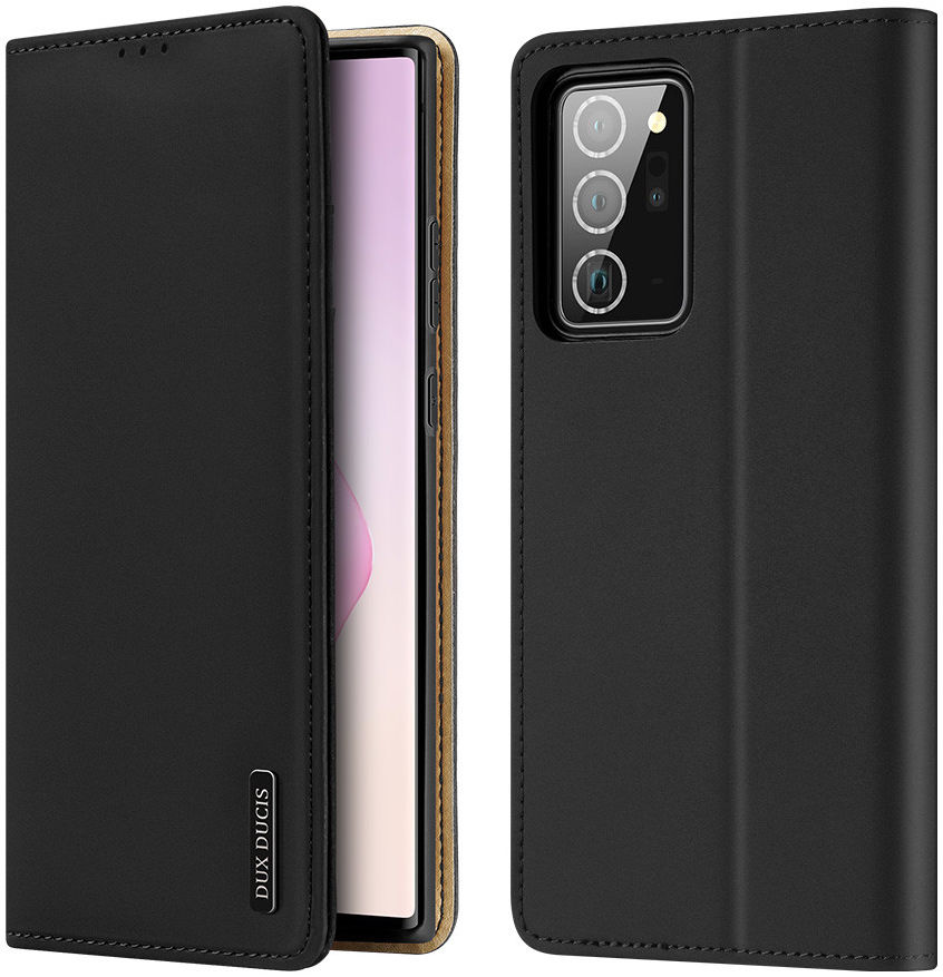 Dux Ducis Wish Series Samsung Galaxy Note 20 Ultra Hoesje Zwart afbeelding 1