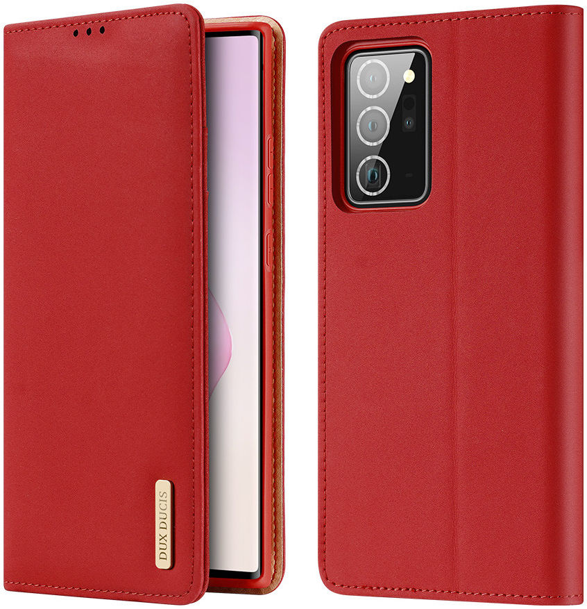 Dux Ducis Wish Series Samsung Galaxy Note 20 Ultra Hoesje Rood afbeelding 1
