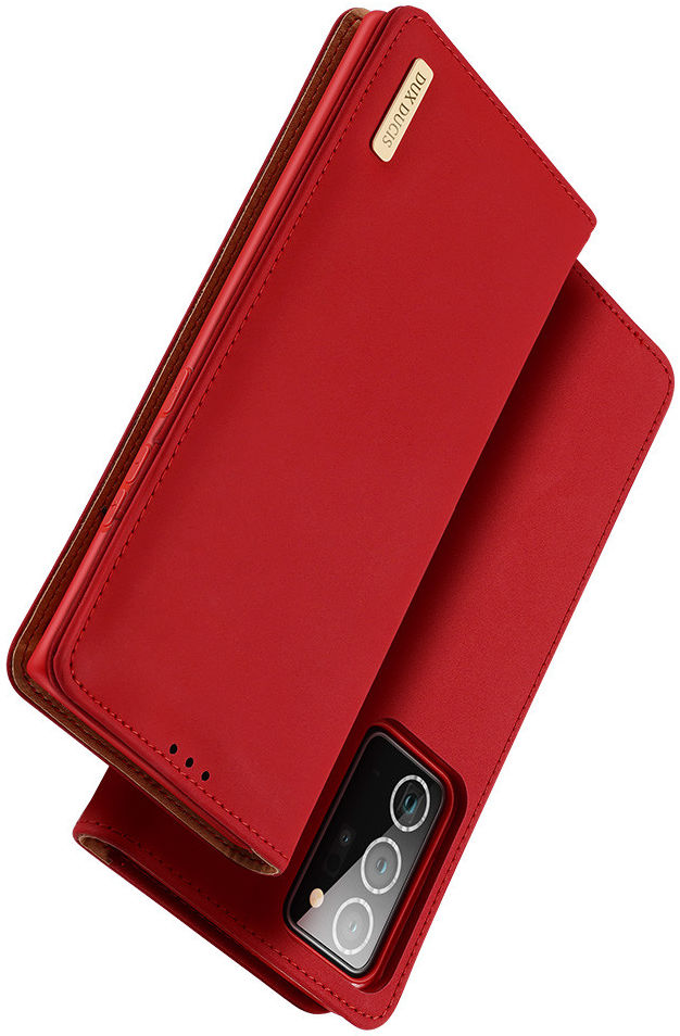 Dux Ducis Wish Series Samsung Galaxy Note 20 Ultra Hoesje Rood afbeelding 2