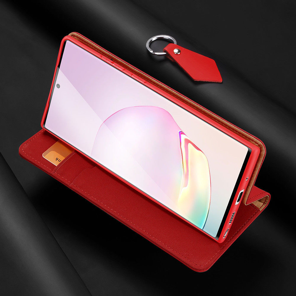 Dux Ducis Wish Series Samsung Galaxy Note 20 Ultra Hoesje Rood afbeelding 8