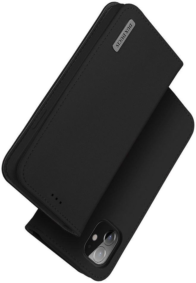 Dux Ducis Wish Series Apple iPhone 12 Mini Hoesje Book Case Zwart afbeelding 5