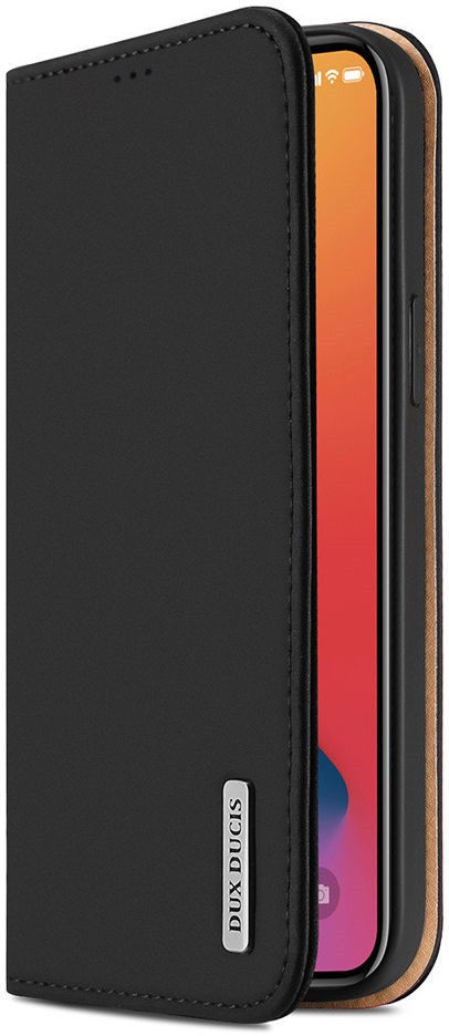 Dux Ducis Wish Series Apple iPhone 12 Mini Hoesje Book Case Zwart afbeelding 1