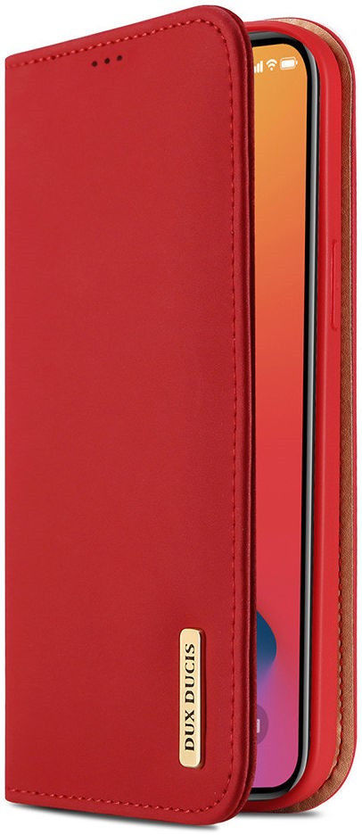 Dux Ducis Wish Series Apple iPhone 12 Mini Hoesje Book Case Rood afbeelding 1