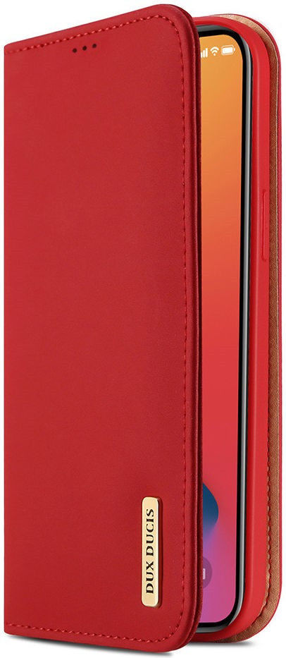 Dux Ducis Wish Series Apple iPhone 12 Pro Max Hoesje Book Case Rood afbeelding 1