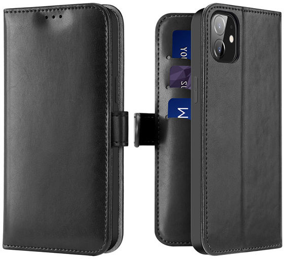 Dux Ducis Kado Series Apple iPhone 12 Mini Hoesje Book Case Zwart afbeelding 3