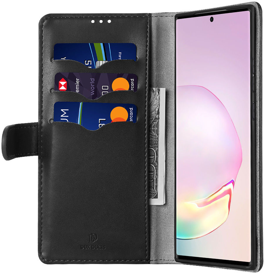 Dux Ducis Kado Series Samsung Galaxy Note 20 Ultra Wallet Hoesje Zwart afbeelding 1