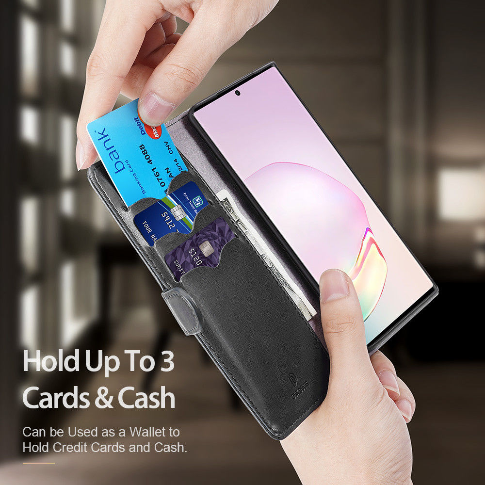 Dux Ducis Kado Series Samsung Galaxy Note 20 Ultra Wallet Hoesje Zwart afbeelding 10