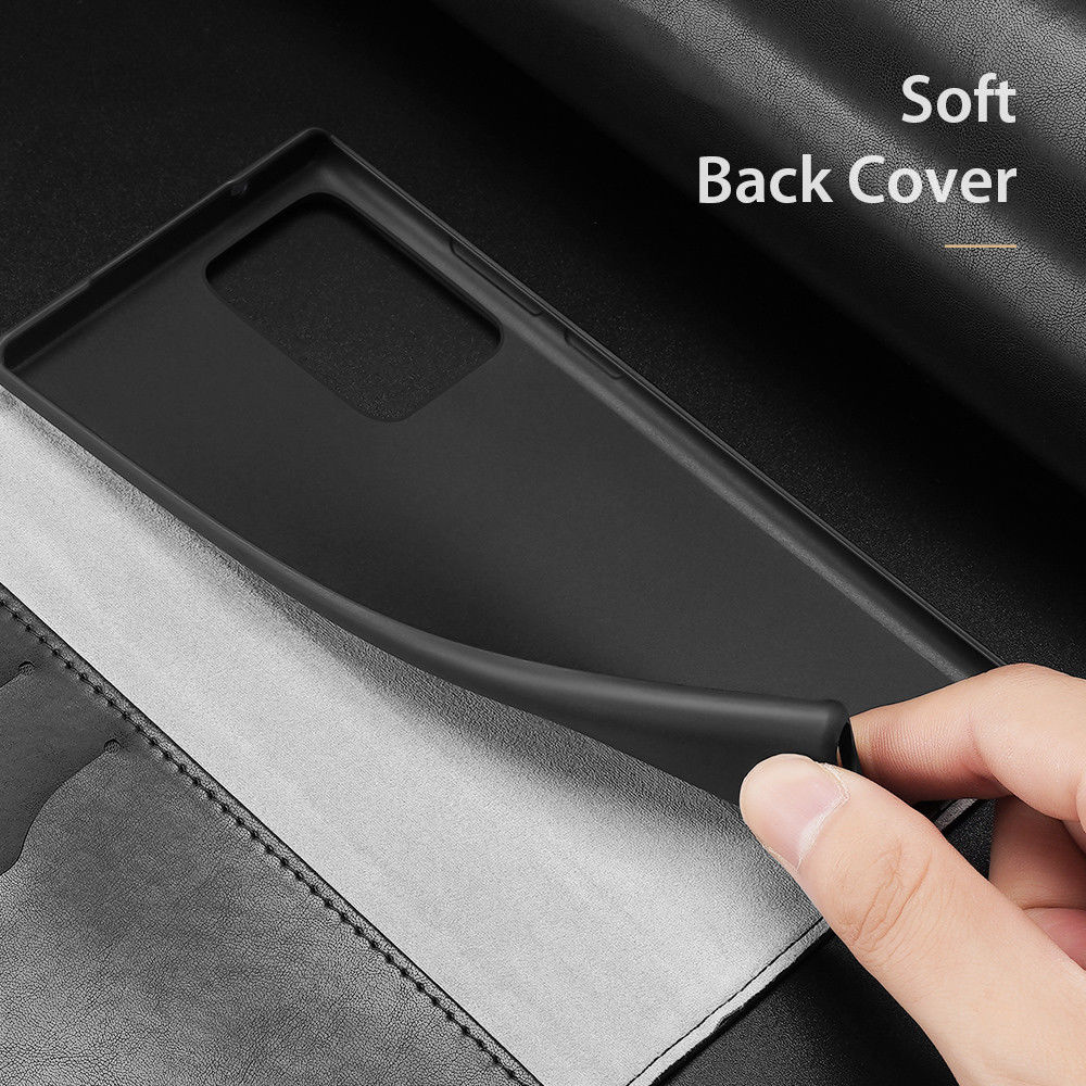 Dux Ducis Kado Series Samsung Galaxy Note 20 Ultra Wallet Hoesje Zwart afbeelding 5