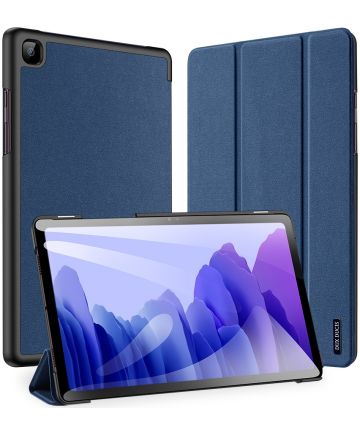 Dux Ducis Domo Series Samsung Galaxy Tab A7 (2020) Tri-fold Hoes Blauw Hoesjes