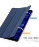 Dux Ducis Domo Series Samsung Galaxy Tab A7 (2020) Tri-fold Hoes Blauw