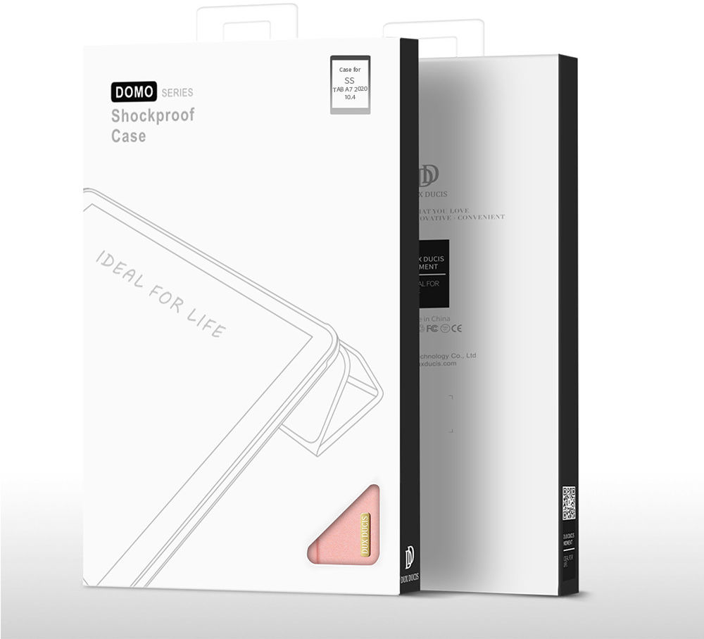 Dux Ducis Domo Series Samsung Galaxy Tab A7 (2020 / 2022) Hoes Roze afbeelding 10