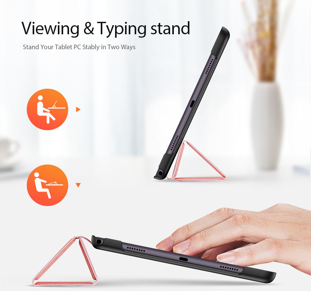 Dux Ducis Domo Series Samsung Galaxy Tab A7 (2020 / 2022) Hoes Roze afbeelding 3