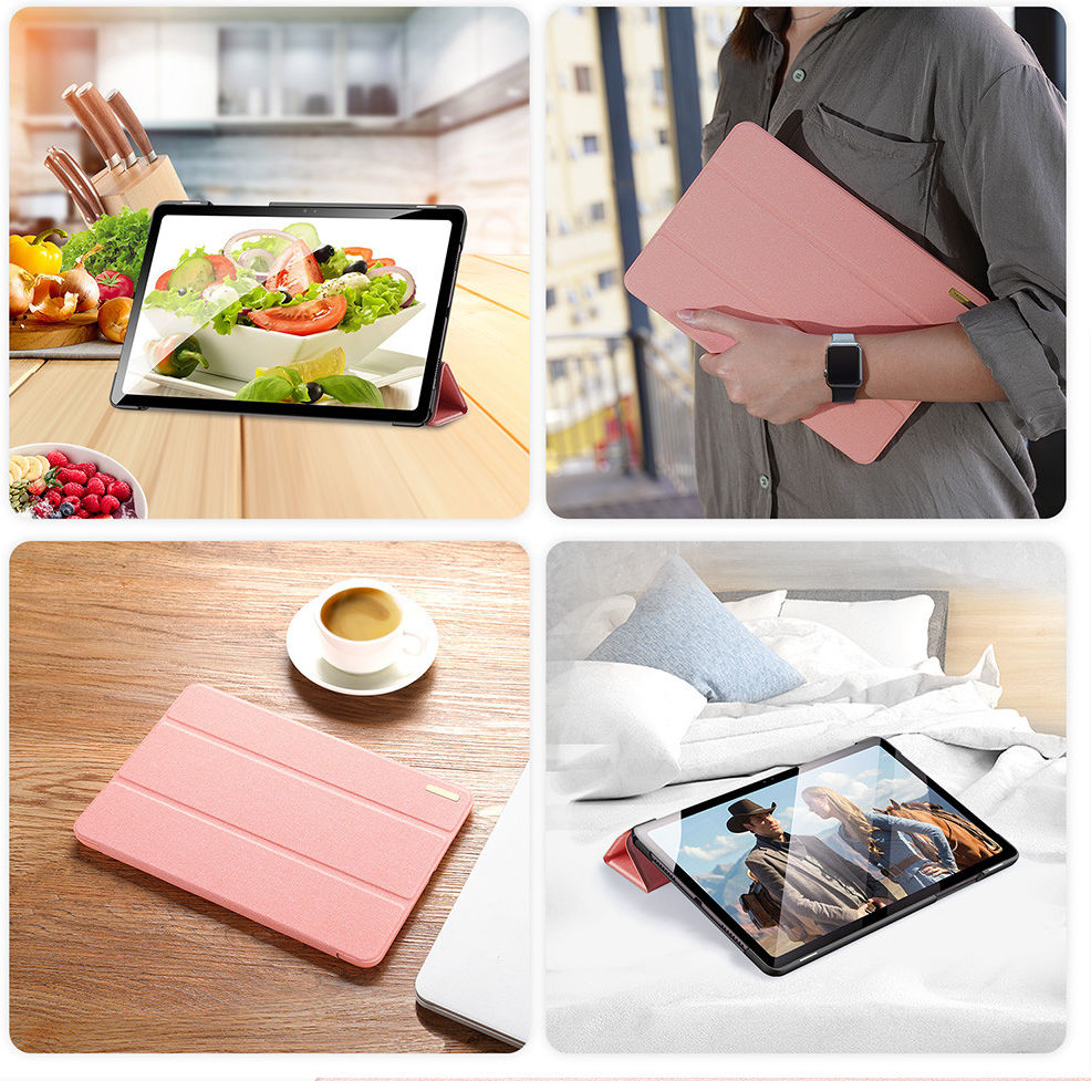 Dux Ducis Domo Series Samsung Galaxy Tab A7 (2020 / 2022) Hoes Roze afbeelding 7