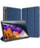 Dux Ducis Domo Series Samsung Galaxy Tab S7 Plus Tri-fold Hoes Blauw