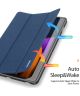 Dux Ducis Domo Series Samsung Galaxy Tab S7 Plus Tri-fold Hoes Blauw