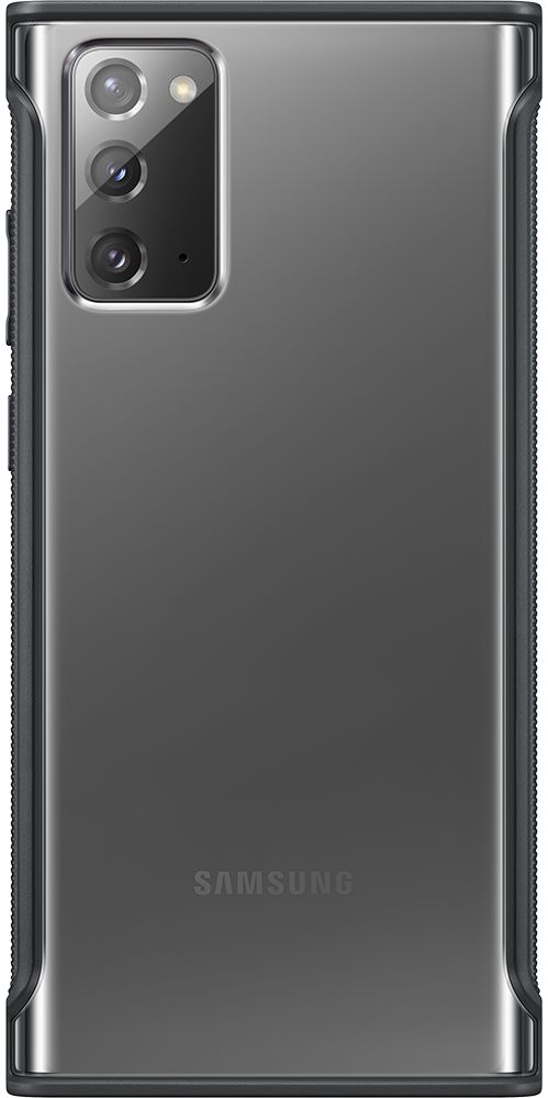 Origineel Samsung Galaxy Note 20 Hoesje Clear Protective Cover Zwart afbeelding 1