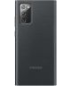 Origineel Samsung Galaxy Note 20 Hoesje Clear View Cover Zwart