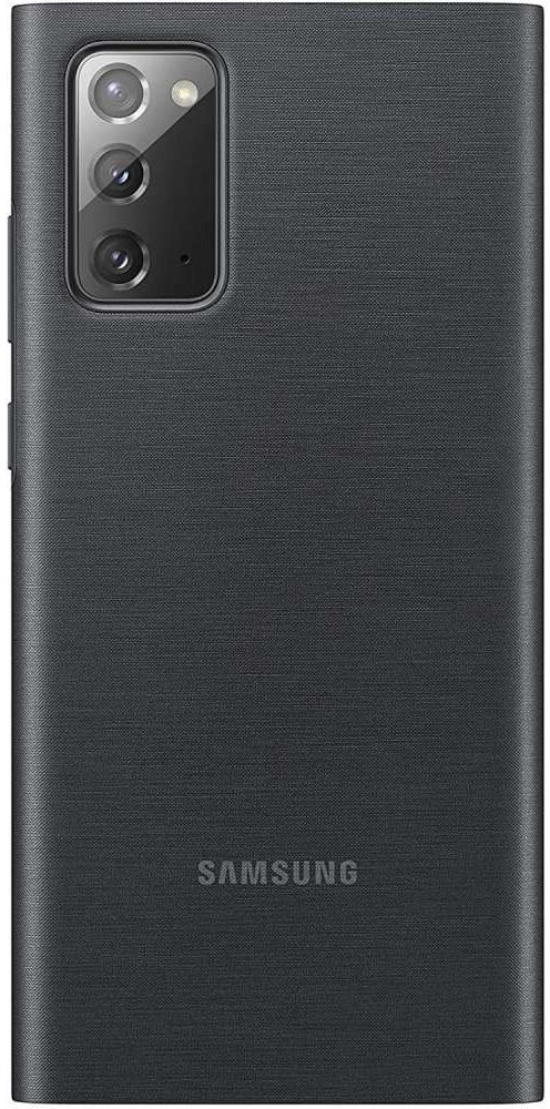 Origineel Samsung Galaxy Note 20 Hoesje Clear View Cover Zwart afbeelding 4