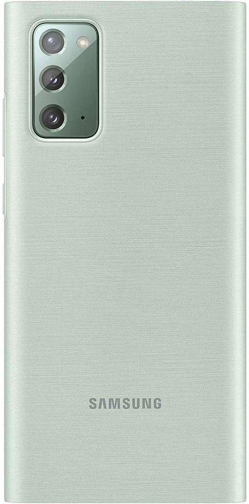 Origineel Samsung Galaxy Note 20 Hoesje LED View Cover Mint Groen afbeelding 4