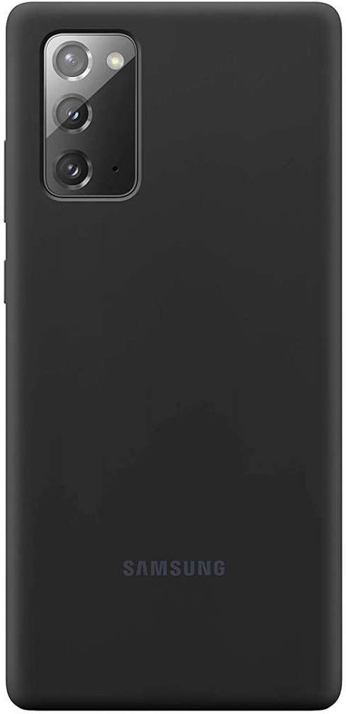 Origineel Samsung Galaxy Note 20 Hoesje Silicone Cover Zwart afbeelding 1