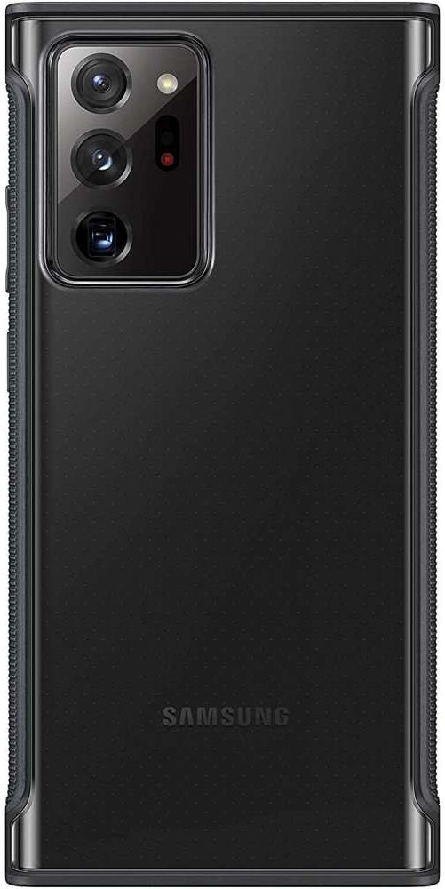 Origineel Samsung Note 20 Ultra Hoesje Clear Protective Cover Zwart afbeelding 1