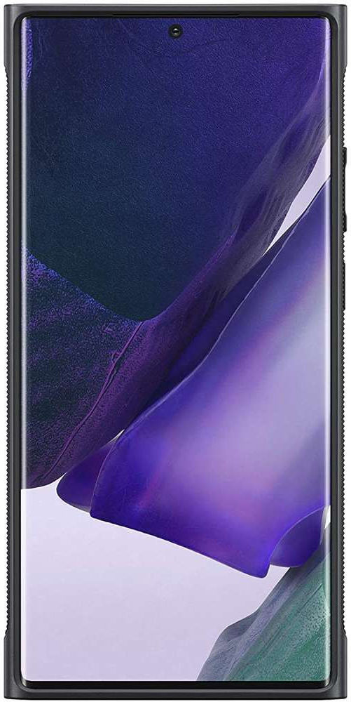 Origineel Samsung Note 20 Ultra Hoesje Clear Protective Cover Zwart afbeelding 2