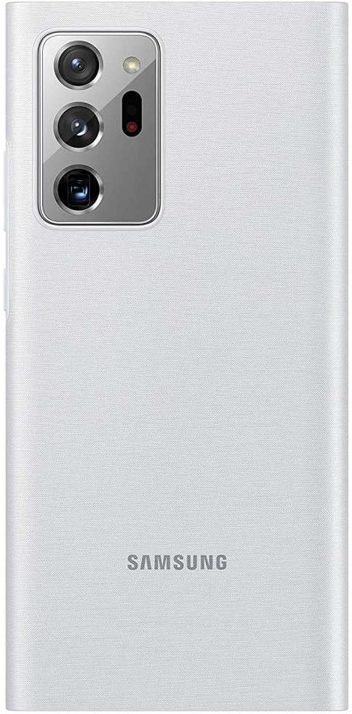 Origineel Samsung Galaxy Note 20 Ultra Hoesje Clear View Cover Wit afbeelding 4