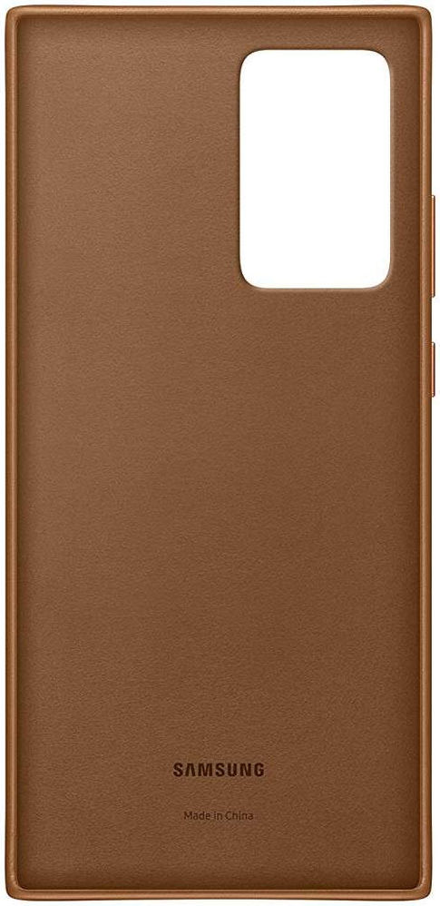 Origineel Samsung Galaxy Note 20 Ultra Hoesje Leather Back Cover Bruin afbeelding 4