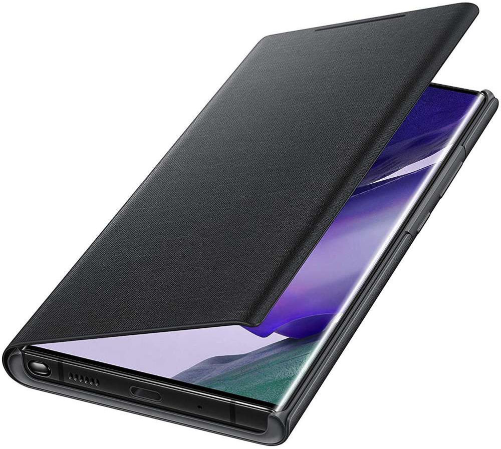 Origineel Samsung Galaxy Note 20 Ultra Hoesje LED View Cover Zwart afbeelding 1