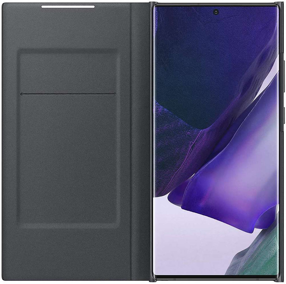 Origineel Samsung Galaxy Note 20 Ultra Hoesje LED View Cover Zwart afbeelding 3