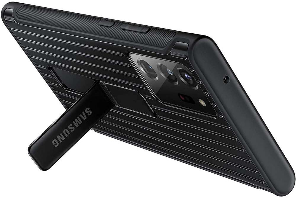 Origineel Samsung Note 20 Ultra Hoesje Protective Stand Cover Zwart afbeelding 2