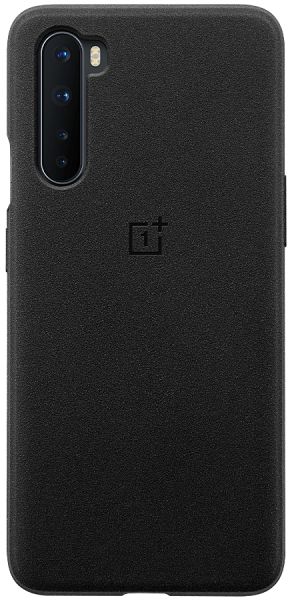 OnePlus Nord Hoesje Bumper Case Sandstone Zwart afbeelding 1