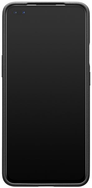 OnePlus Nord Hoesje Bumper Case Sandstone Zwart afbeelding 2