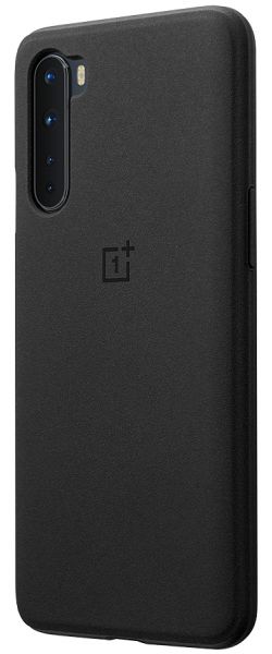 OnePlus Nord Hoesje Bumper Case Sandstone Zwart afbeelding 3