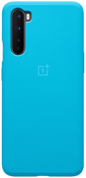 OnePlus Nord Hoesje Bumper Case Sandstone Blauw afbeelding 1