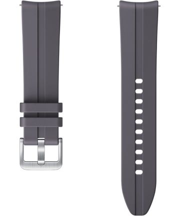 Origineel Samsung Noblesse Universeel Smartwatch 20MM Sportband Grijs Bandjes