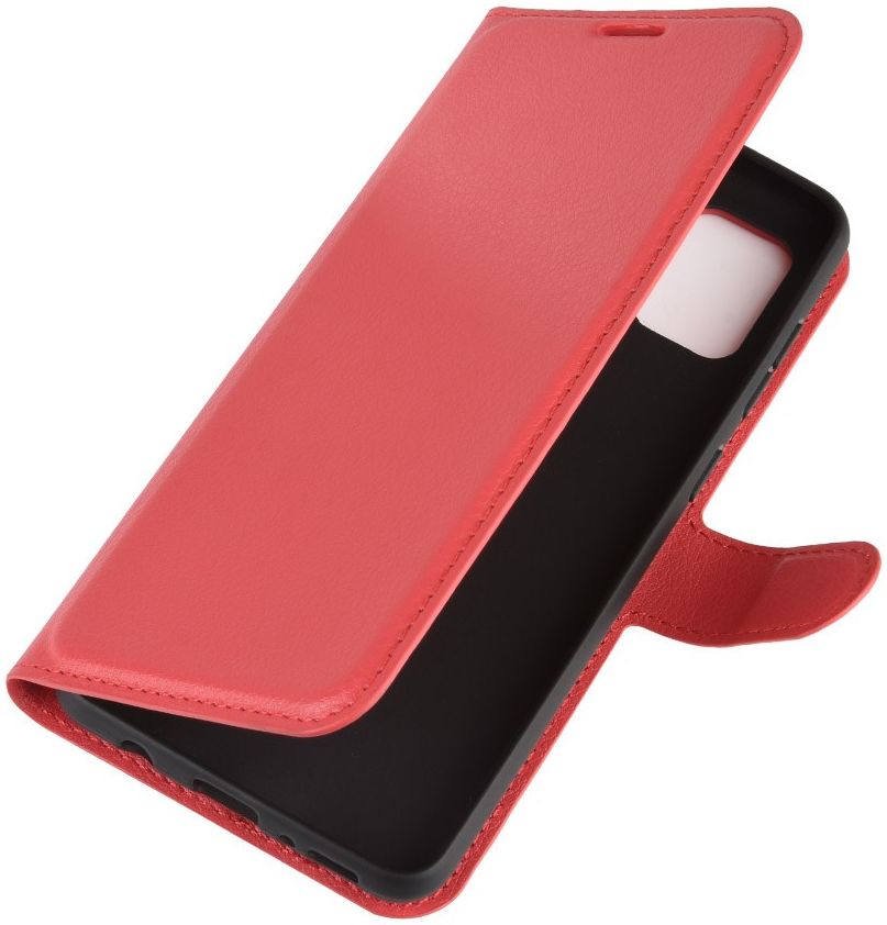 Samsung Galaxy A31 Hoesje Portemonnee Kunstleer Book Case Rood afbeelding 2