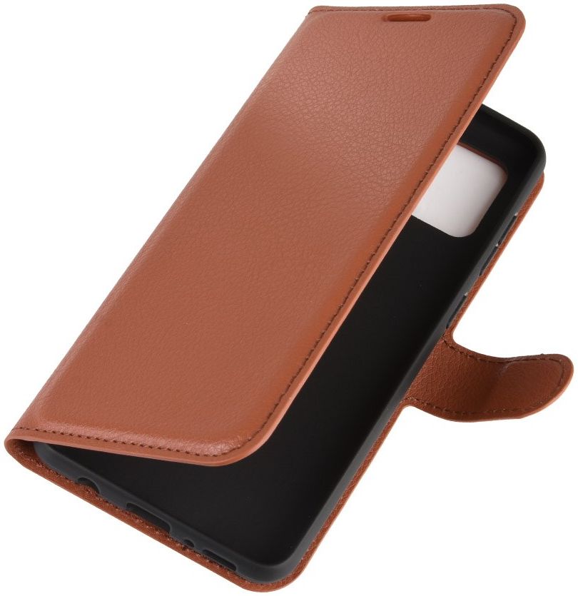 Samsung Galaxy A31 Hoesje Portemonnee Kunstleer Book Case Bruin afbeelding 2