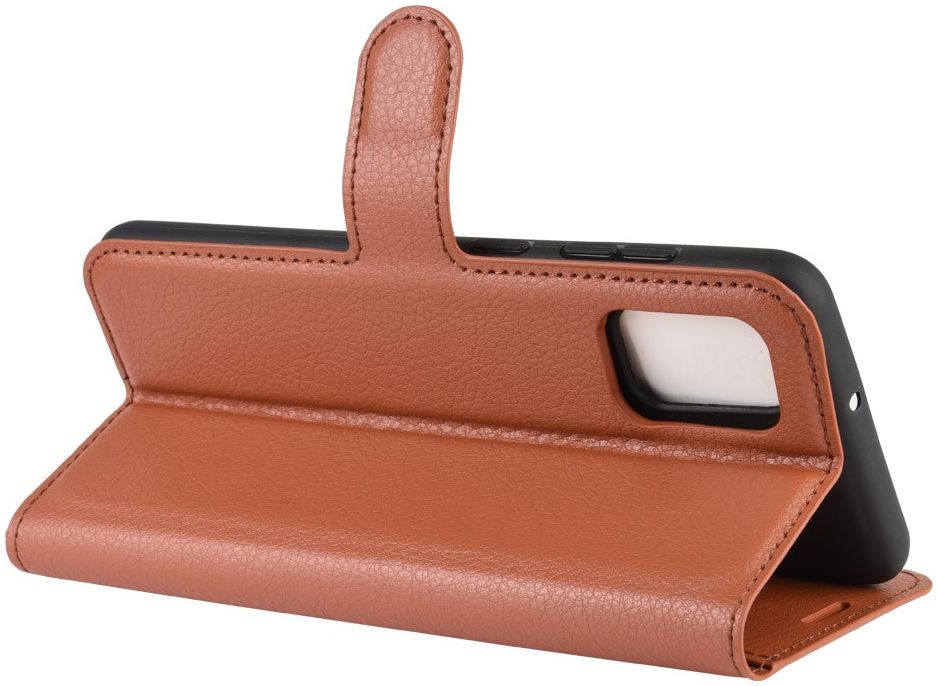 Samsung Galaxy A31 Hoesje Portemonnee Kunstleer Book Case Bruin afbeelding 8