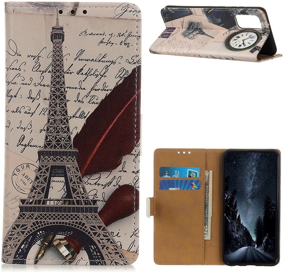 Samsung Galaxy A31 Hoesje Wallet Book Case met Eiffeltoren Print afbeelding 6