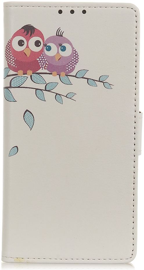 Samsung Galaxy A31 Hoesje Wallet Book Case met Uil Print afbeelding 1
