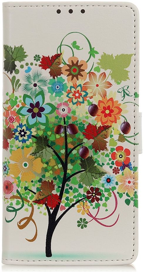 Samsung Galaxy A31 Hoesje Wallet Book Case met Tree Print afbeelding 1