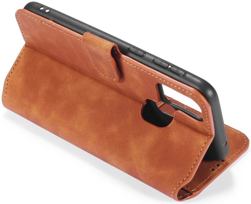 DG Ming Retro Portemonnee Samsung Galaxy M31 Hoesje Bruin afbeelding 6