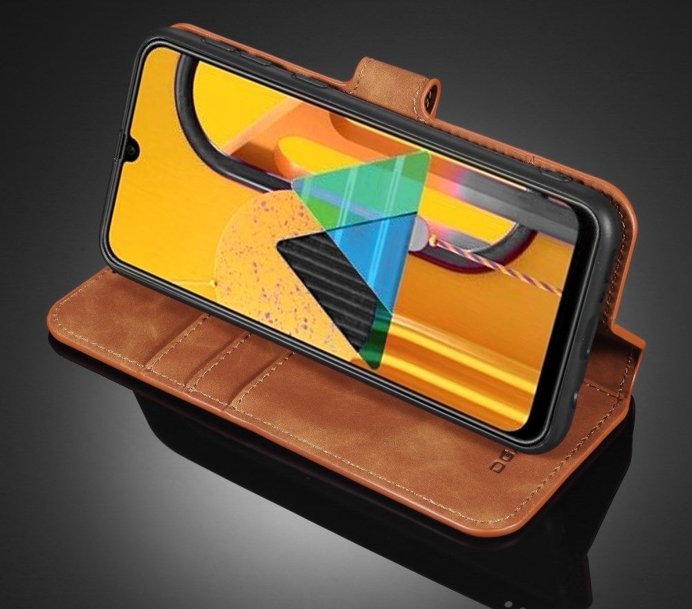 DG Ming Retro Portemonnee Samsung Galaxy M31 Hoesje Bruin afbeelding 9